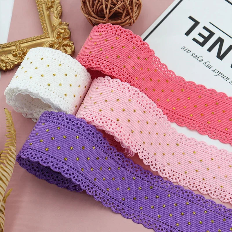 5 Yards Lace Corduroy Ribbons