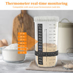 Dough Starter Jar Sourdough Fermentation Container Accessories