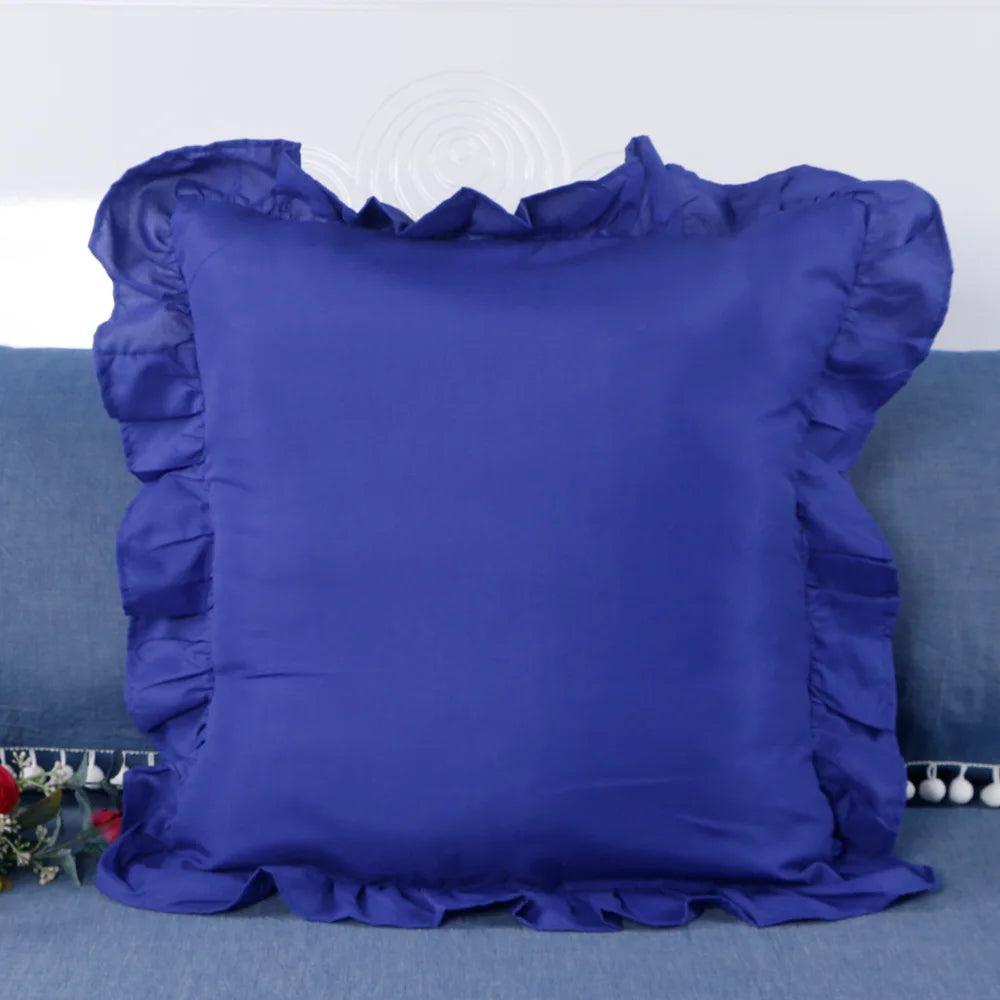 1-Pack Pillowcases with Ruffles (No Pillow Core)