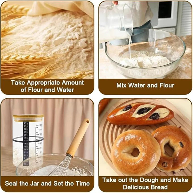 Sourdough Starter Jar Kit