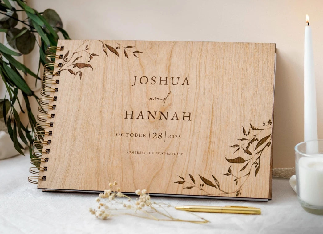 Rustic Wedding Guest Book Alternative