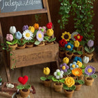 Flower Crochet Knitting Kit Tulip