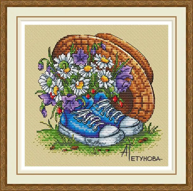 Assorted Counted Cross Stitch Kits Embroidery Needlework Sets