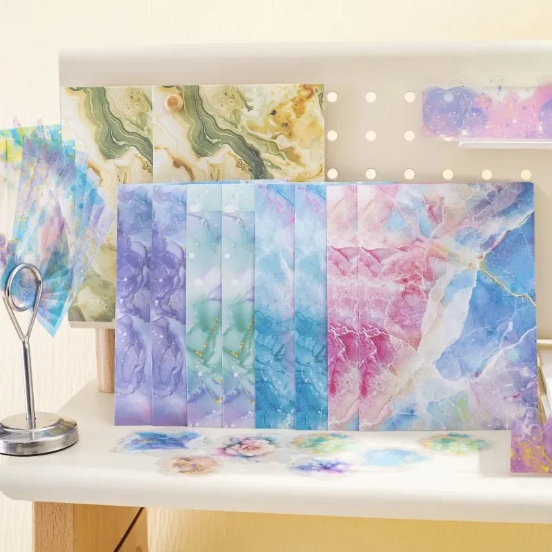 80 Piece Notebooks Pastel Blended Butterfly Shadow