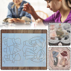 Quilting Templates Cute Girls And Boys Pattern