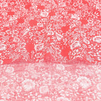 Lovely Fresh Red Printed Cloth 100% Cotton Fabric