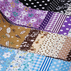 Pre-Cut Jelly Roll Cotton Fabric