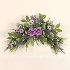 Artificial Flower Wreath Door Decoration