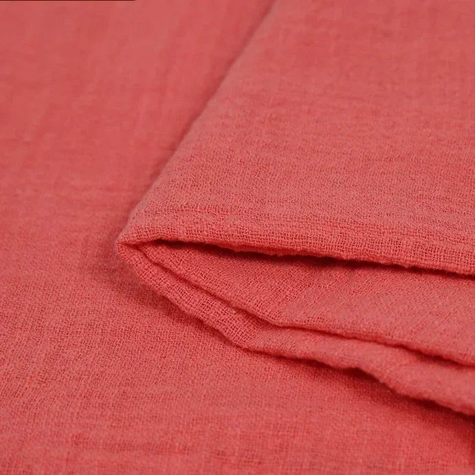 Soft Thin Linen Cotton Fabric