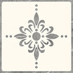 2-Pack 8x8in Reusable Painting Templates\