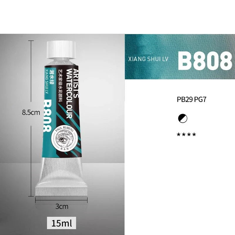 NEW Paul Rubens Professional Watercolor Paint 21 colors 15ML