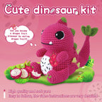 BUDDUR Dinosaur Crochet Knitting Kit