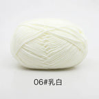 40-50g/Set 4ply Milk Cotton(80%) Knitting Yarn
