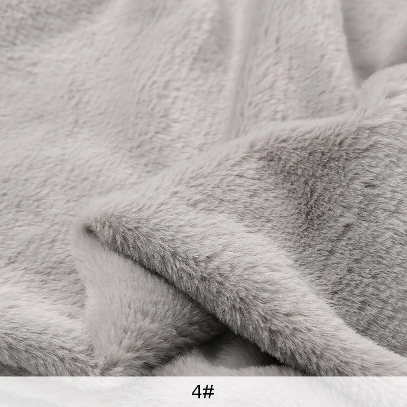 8mm Imitation Rabbit Fur Fabric