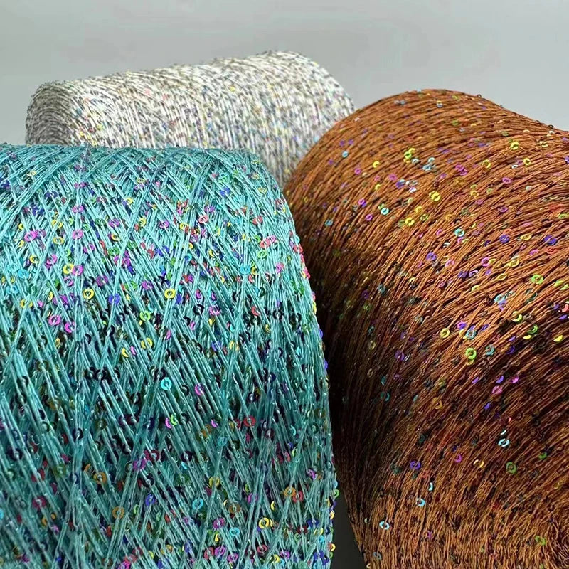 Sequins Beaded Yarn