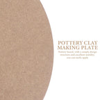 30Cm High Density Clay Drying Board Reusable