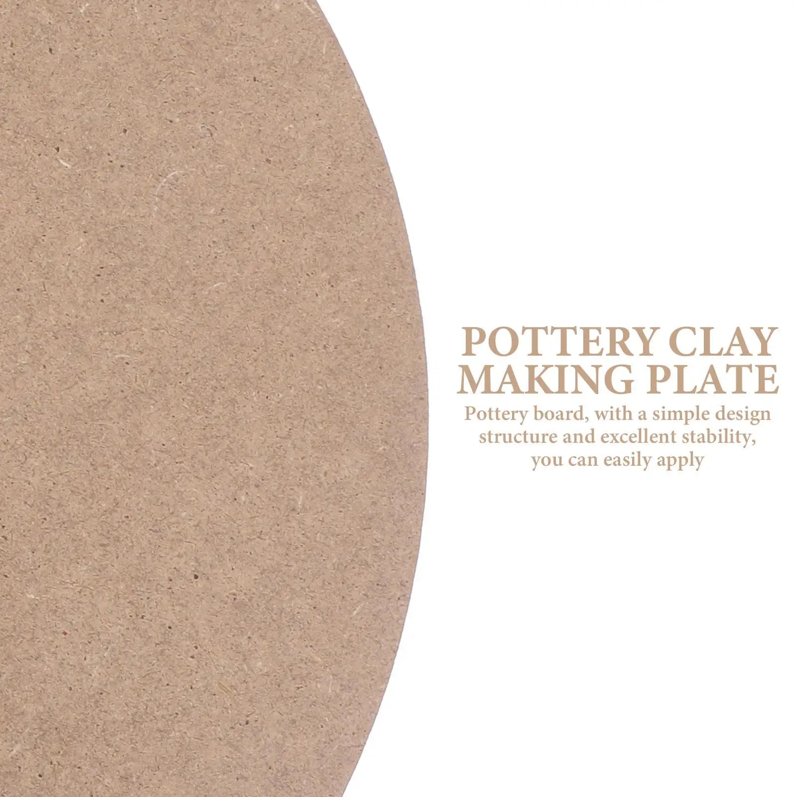 30Cm High Density Clay Drying Board Reusable