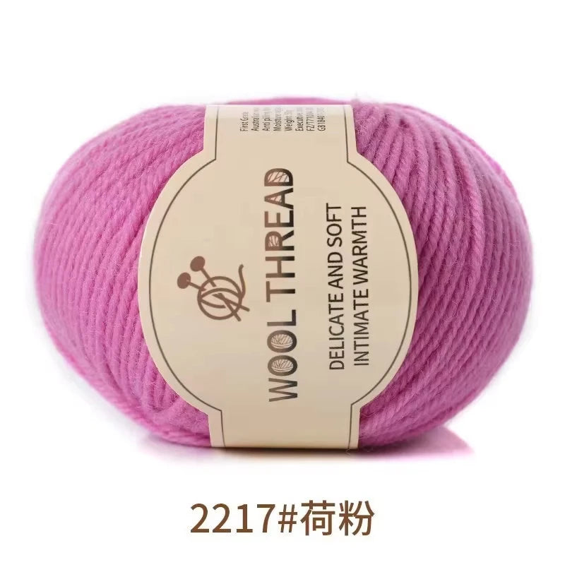Medium Thick Wool Cashmere Yarn