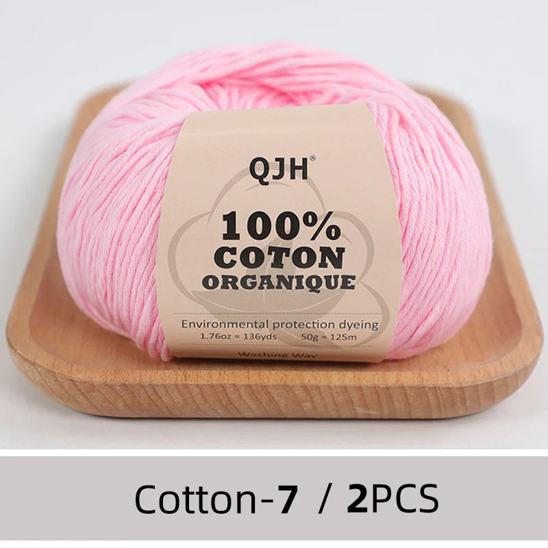 100% Organic Cotton Yarn