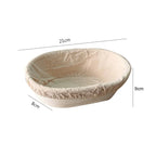 Oval Bread Fermentation Baskets