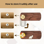 Wooden Dough Scoring Tool