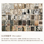 50sheets/lot Memo Pads Material Paper The Philosophy of Wind