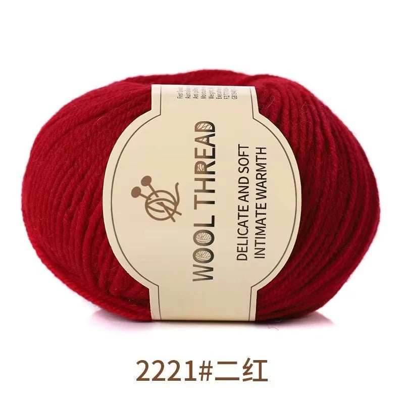 Medium Thick Wool Cashmere Yarn