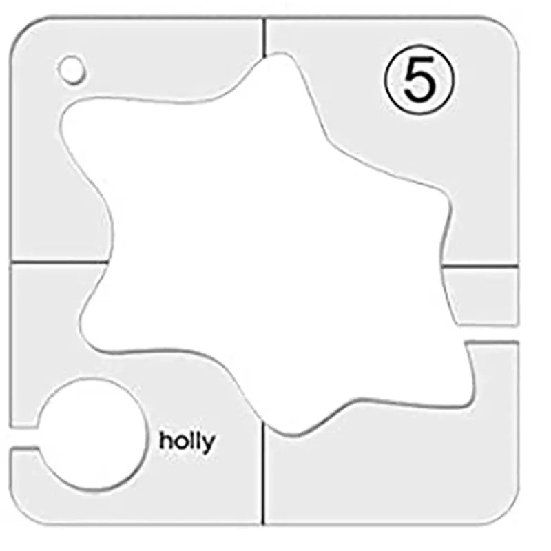 11 Styles Acrylic Sewing Patchwork Ruler