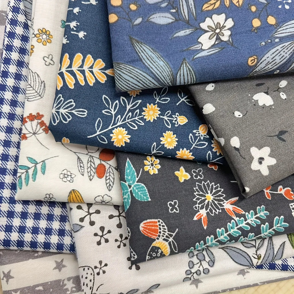 8 pcs fat quarter Quilt Fabric