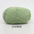 40-50g/Set 4ply Milk Cotton(80%) Knitting Yarn