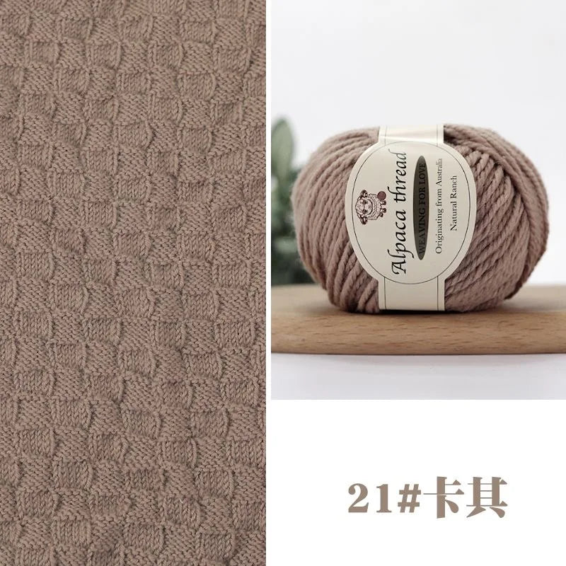 Alpaca Yarn Cashmere Wool Yarn