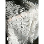 Standing weight texture geometric panel sheer