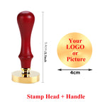 Custom Pottery Stamp for Clay Logo Design Personalized Customized Stamp