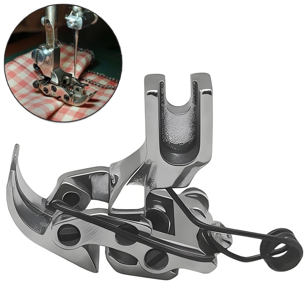 1 PCS Flat Car Front Rear Interactive Presser Foot For Sewing Uneven Thick Fabric