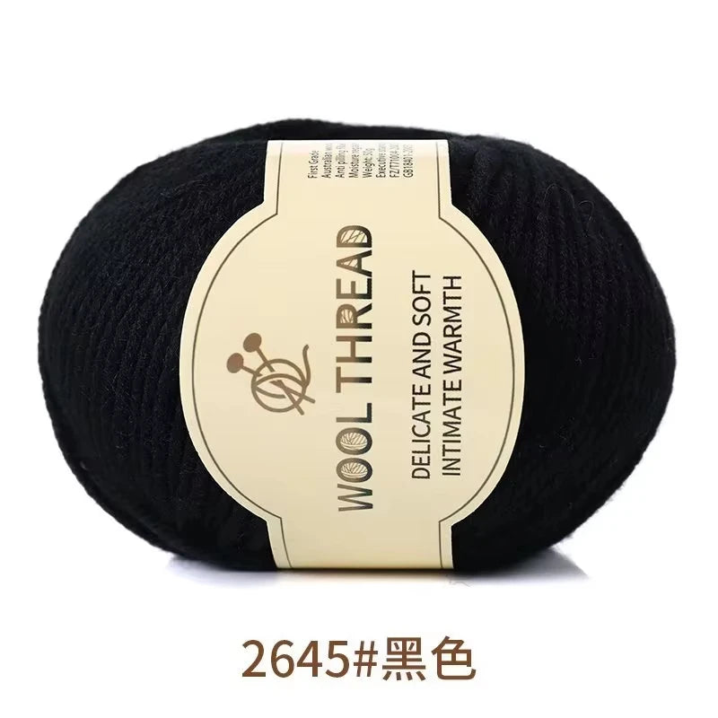 Medium Thick Wool Cashmere Yarn