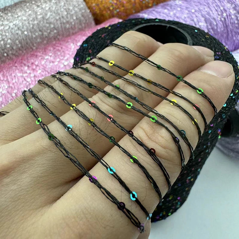 Sequins Beaded Yarn