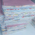 10x10cm Cloth Shredded Twill Cotton Fabric Squares