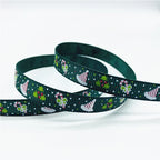 5yards/Lot 10mm Christmas Ribbon