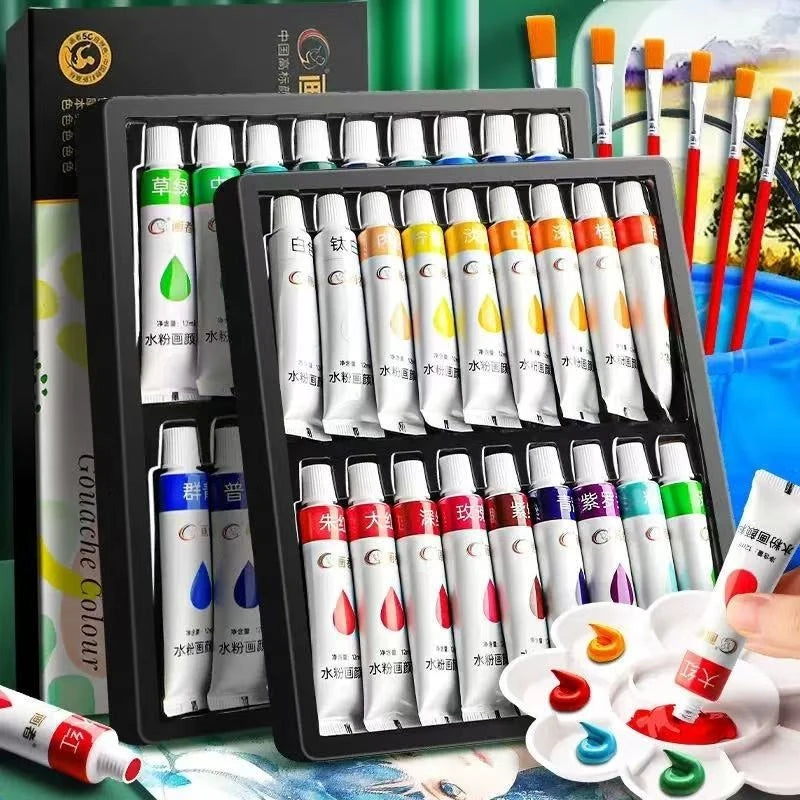 12/18/24/36 Watercolor Paint Set