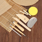 8-piece set of pottery tools