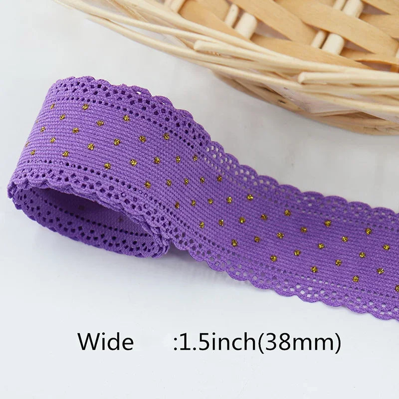 5 Yards Lace Corduroy Ribbons