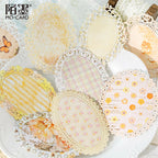10pcs/lot Material Paper Lace Flower Dream Junk Journal Scrapbooking