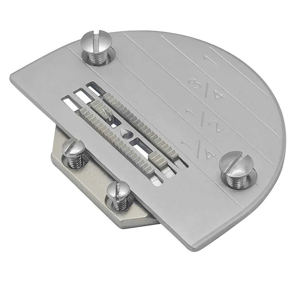 1 Set  #149057+147150 Needle Plate & Feed Dog & 4 Screws