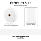 Jelly Roll Batting Strip Cotton Blend Fleece