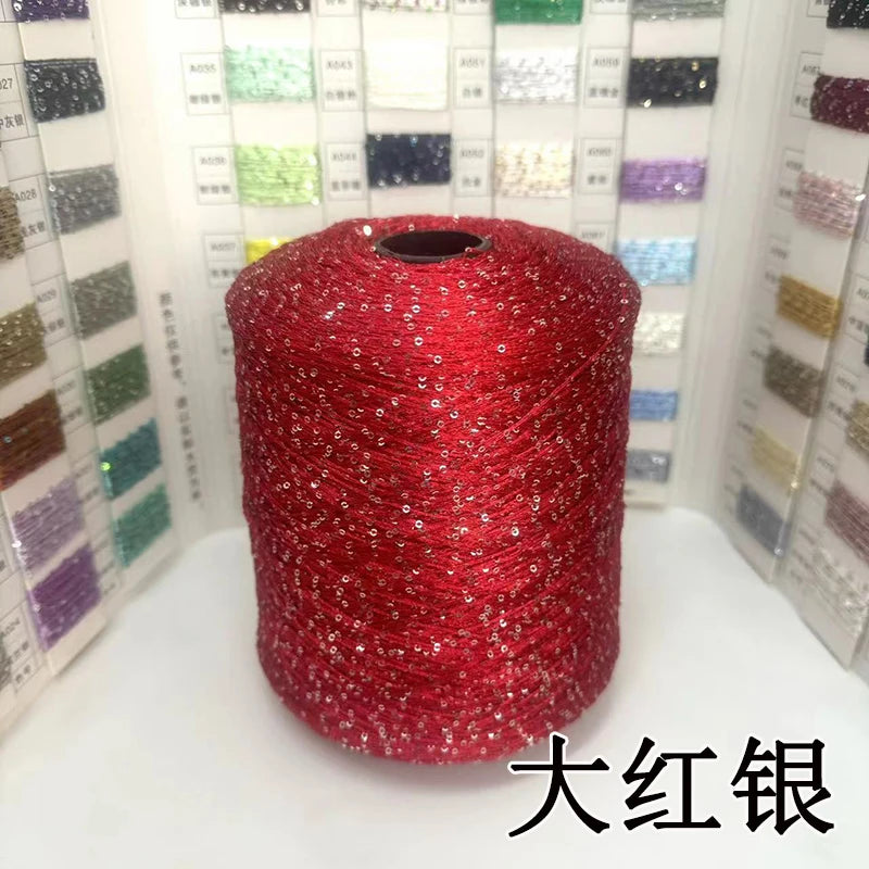 Sequins Beaded Yarn