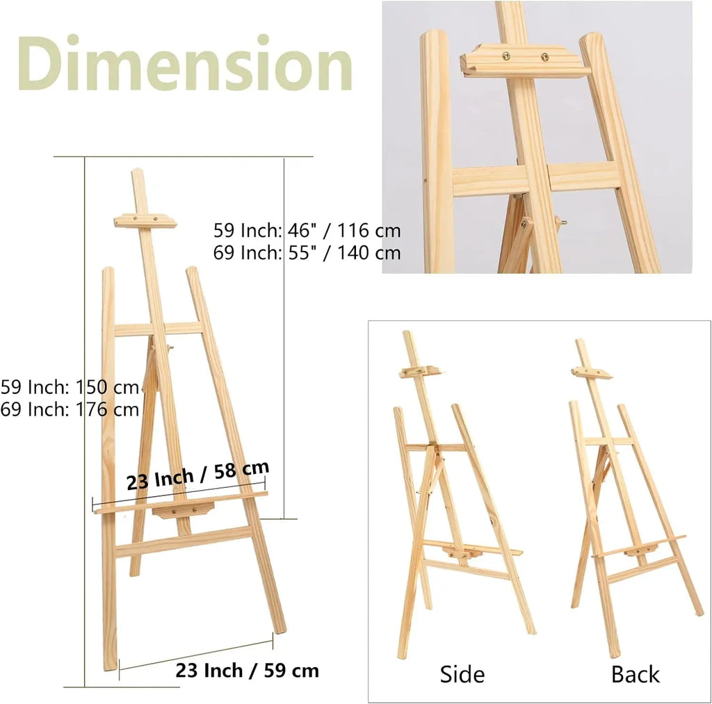 Studio Easel Adjustable Drawing Painting Holder
