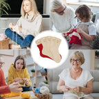 Knitting 5PCS Crochet Sturdy Sock Knitting Molds