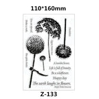 Clear Stamps for Scrapbooking Paper