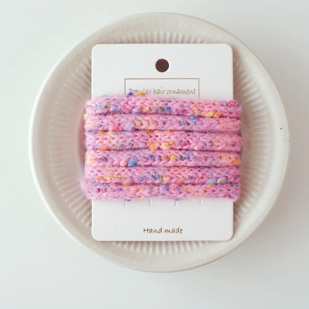 3 Yards Colorful Yarn Knitting Stripe