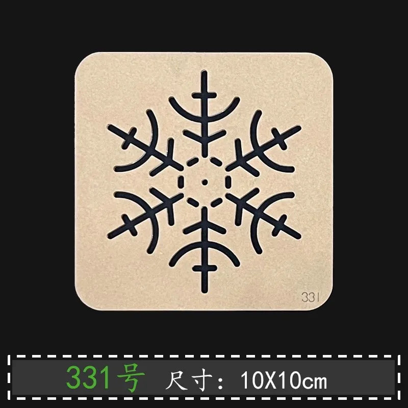 10x10cm DIY Craft, Quilting Ruler & Drawing Tool